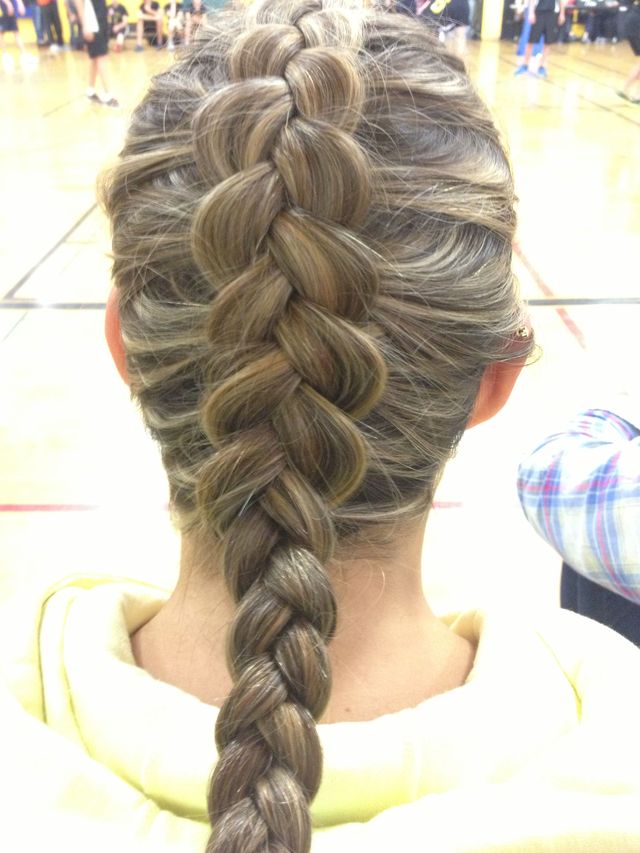 visible pancake braid Bangstyle House of Hair Inspiration